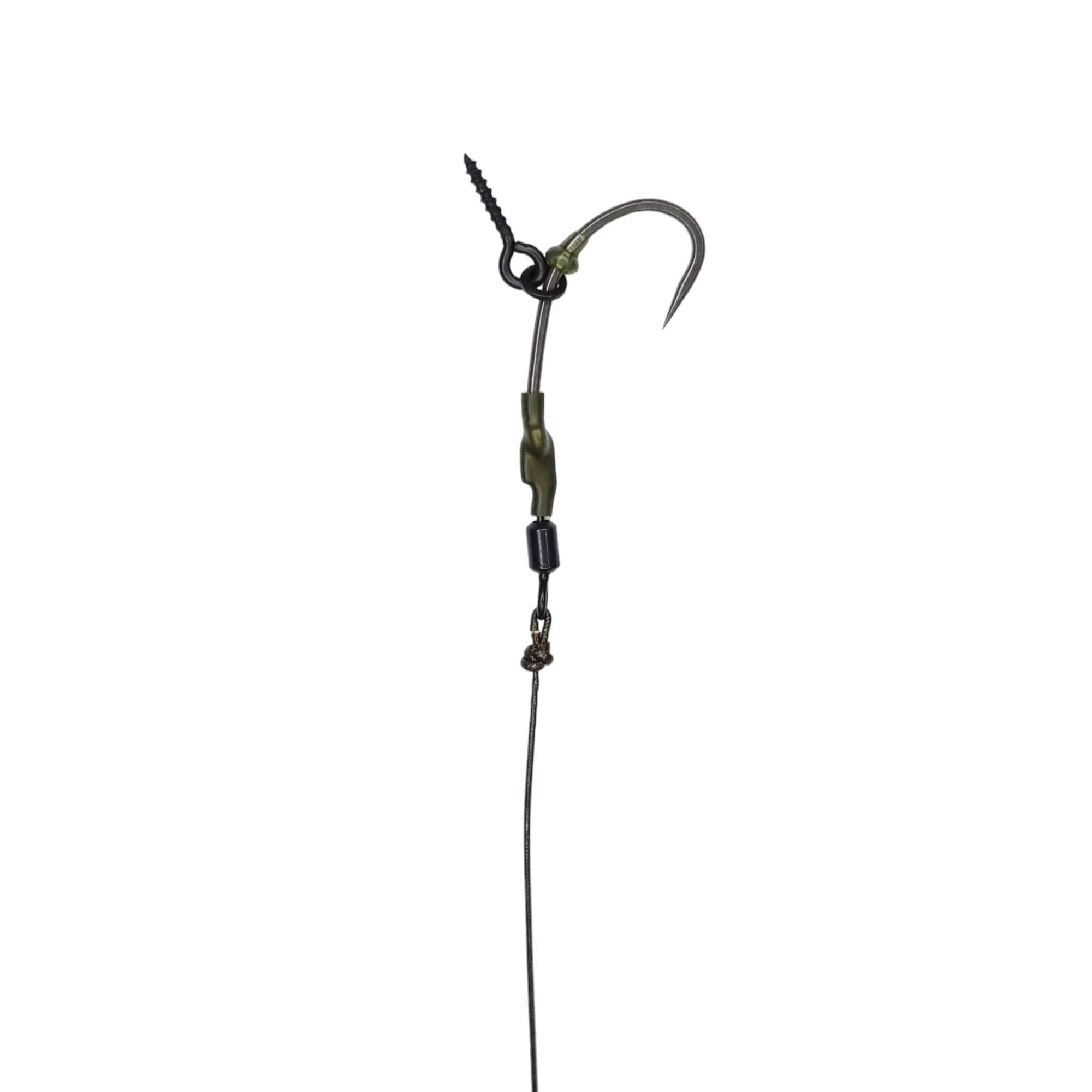 3 Turbo German Carp Rig / CAMO Or CLEAR Boom / Ready Made Carp